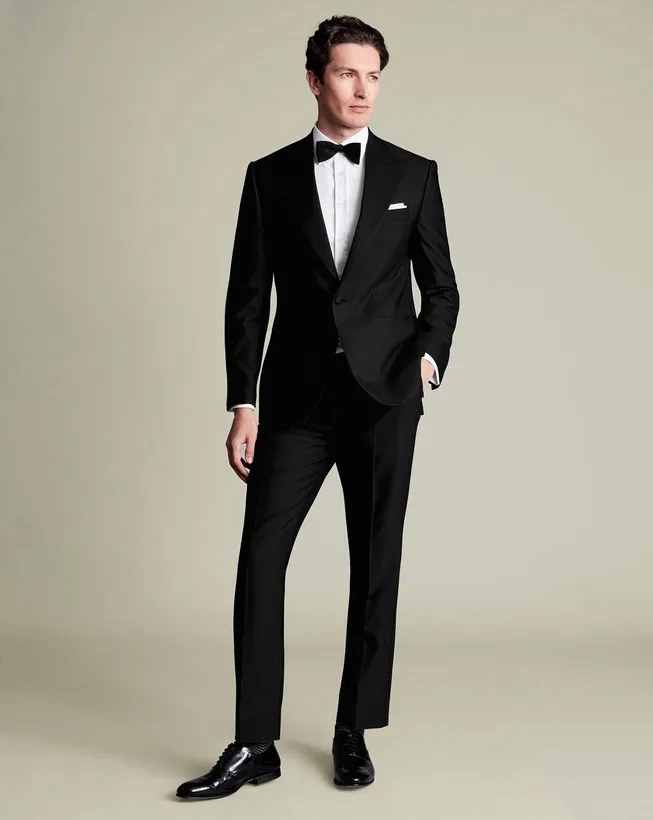 Black tuxedo